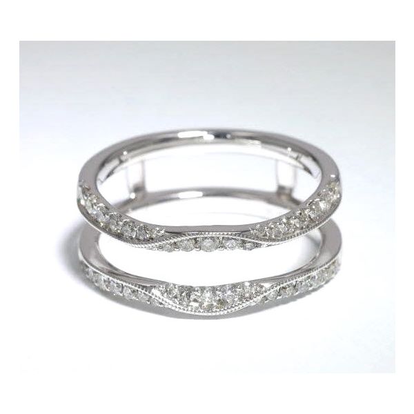 Diamond Ring Guard, Enhancer or Wrap Image 2 Adler's Diamonds Saint Louis, MO