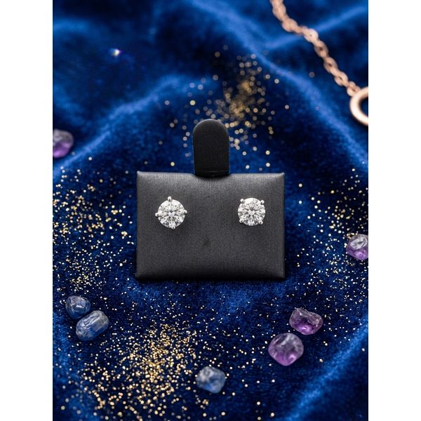 Diamond Earrings Studs Adler's Diamonds Saint Louis, MO