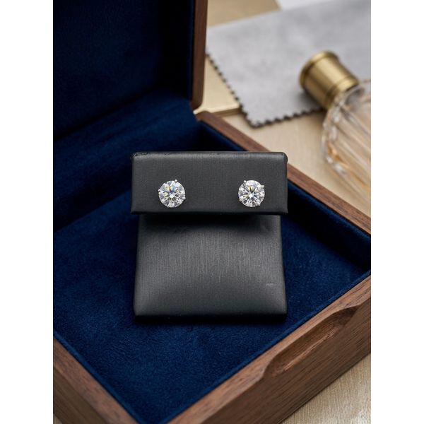 Diamond Earrings Studs Adler's Diamonds Saint Louis, MO