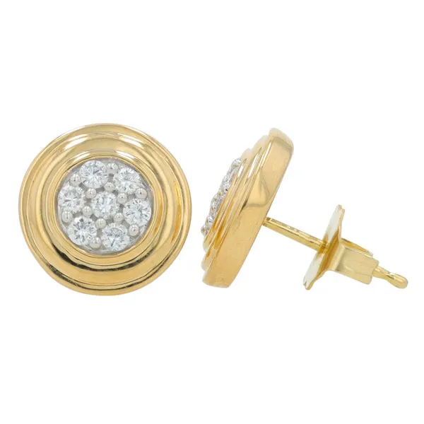 Diamond Earrings Studs Image 2 Adler's Diamonds Saint Louis, MO