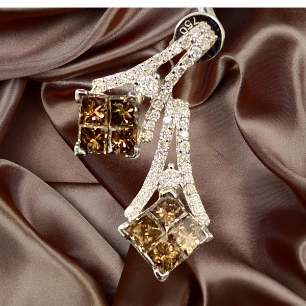Diamond Fashion Earrings Image 2 Adler's Diamonds Saint Louis, MO