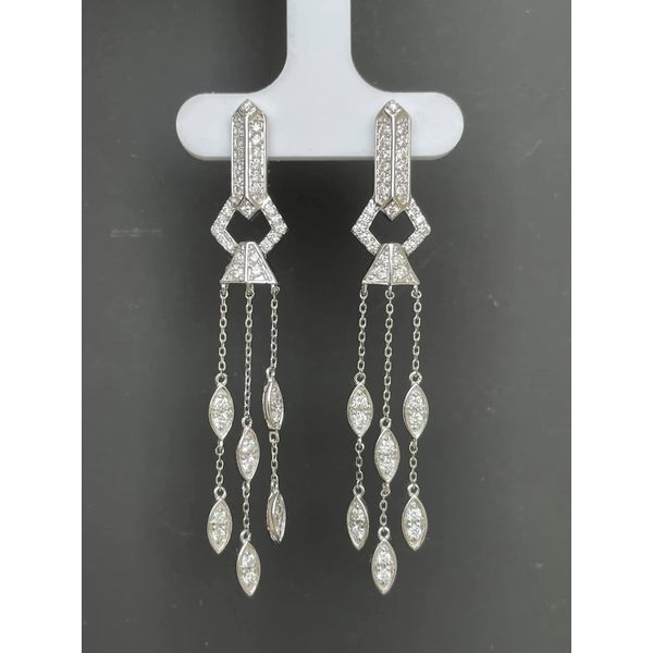 Diamond Fashion Earrings Image 2 Adler's Diamonds Saint Louis, MO