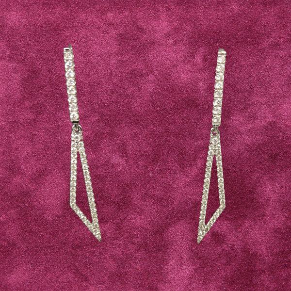 Diamond Fashion Earrings Image 2 Adler's Diamonds Saint Louis, MO