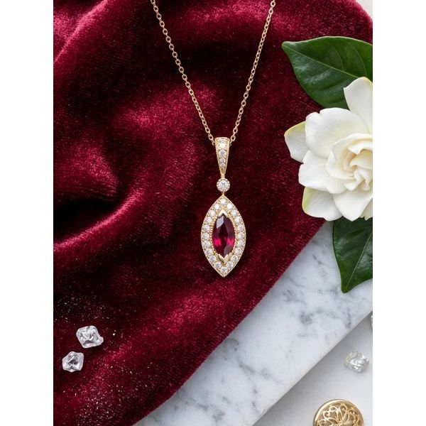 Diamond Pendant Adler's Diamonds Saint Louis, MO