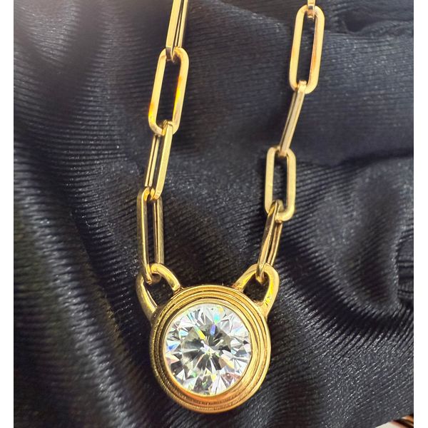 Diamond Pendant Image 2 Adler's Diamonds Saint Louis, MO