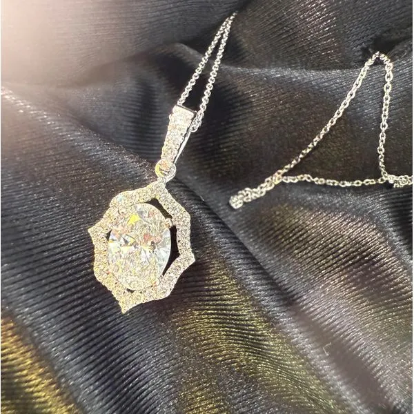 Diamond Pendant Image 2 Adler's Diamonds Saint Louis, MO