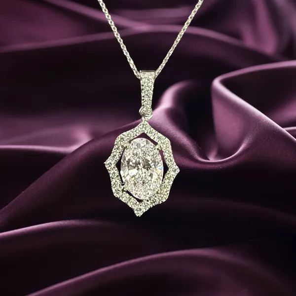 Diamond Pendant Adler's Diamonds Saint Louis, MO