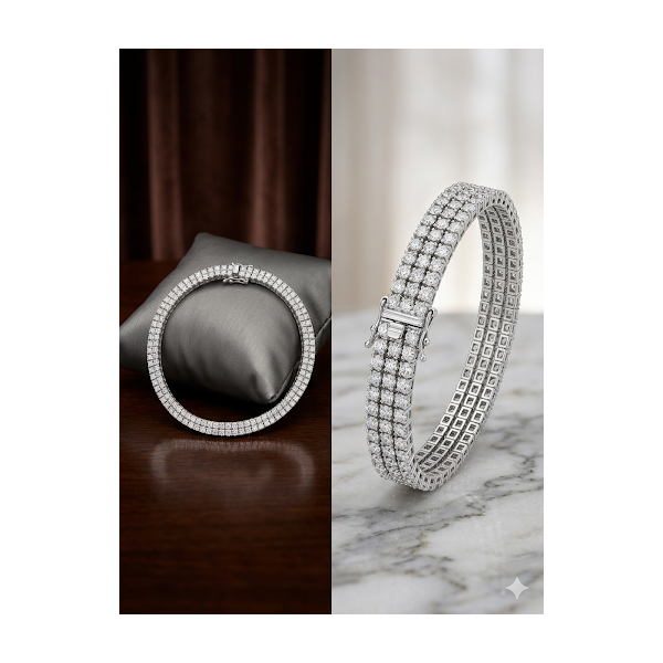 Diamond Bracelet Image 2 Adler's Diamonds Saint Louis, MO