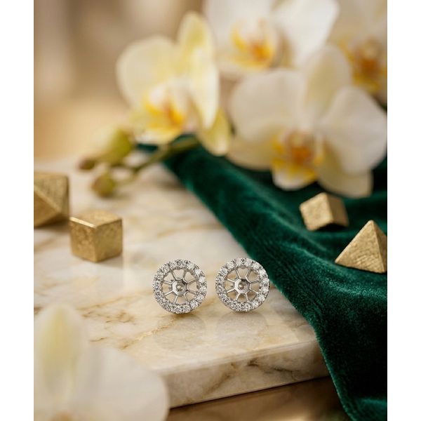 Earring Jackets Adler's Diamonds Saint Louis, MO
