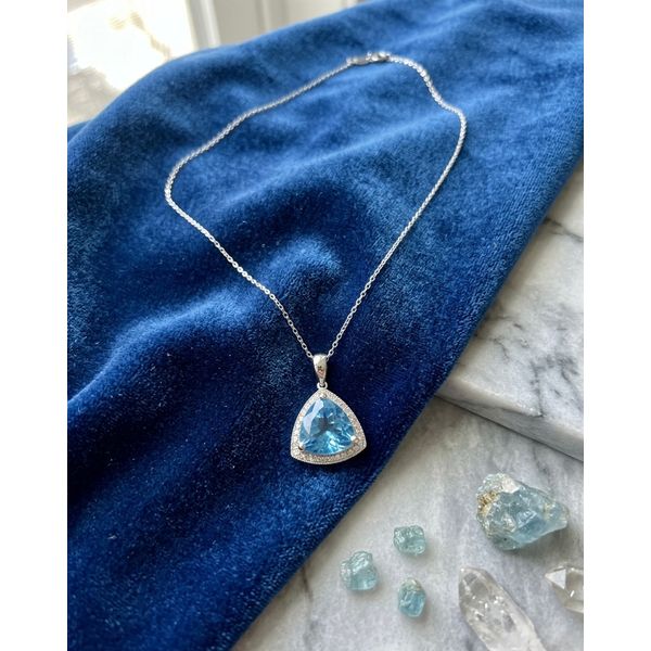 Gemstone Pendant Necklace Adler's Diamonds Saint Louis, MO