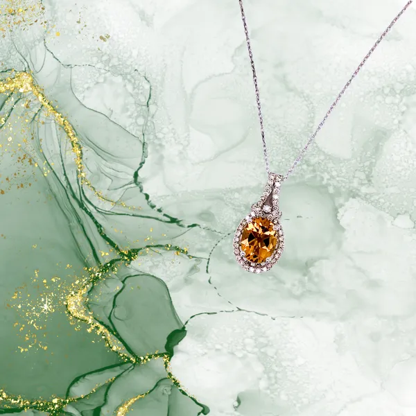 Gemstone Pendant Necklace