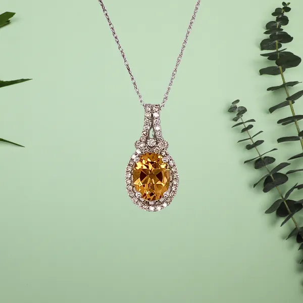 Gemstone Pendant Necklace