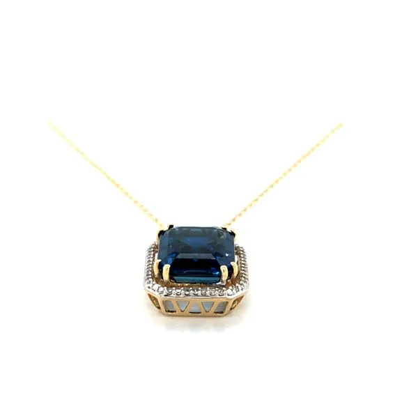 Gemstone Pendant Necklace Image 3 Adler's Diamonds Saint Louis, MO