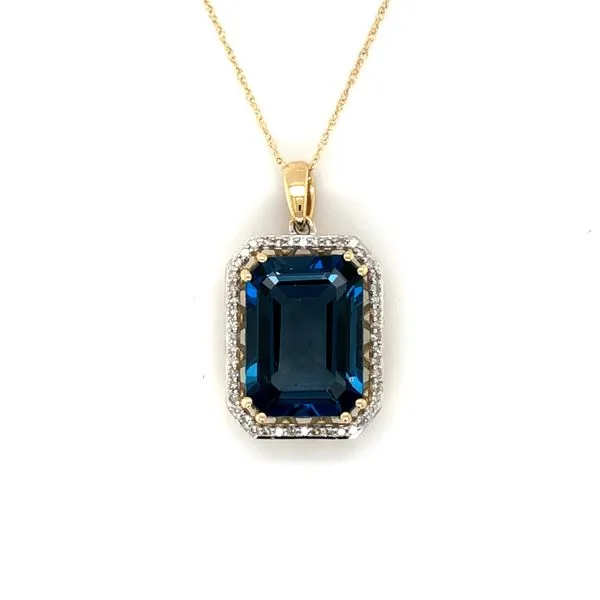 Gemstone Pendant Necklace Adler's Diamonds Saint Louis, MO