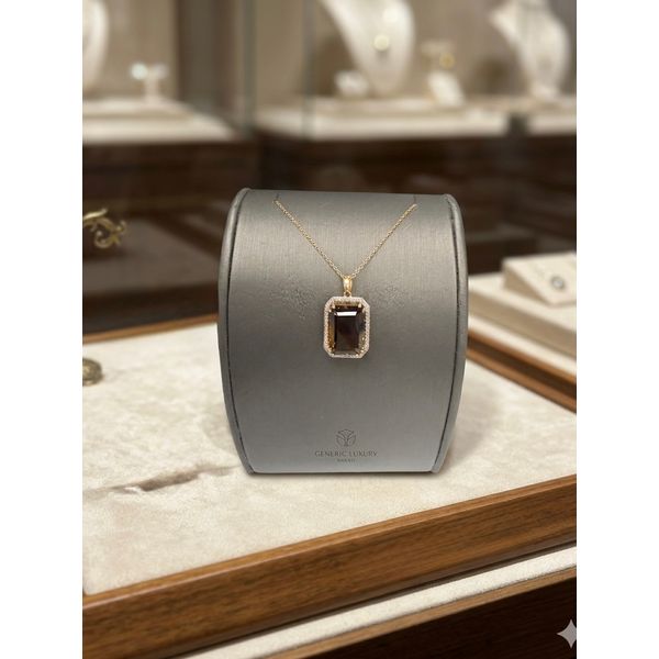 Gemstone Pendant Necklace Adler's Diamonds Saint Louis, MO