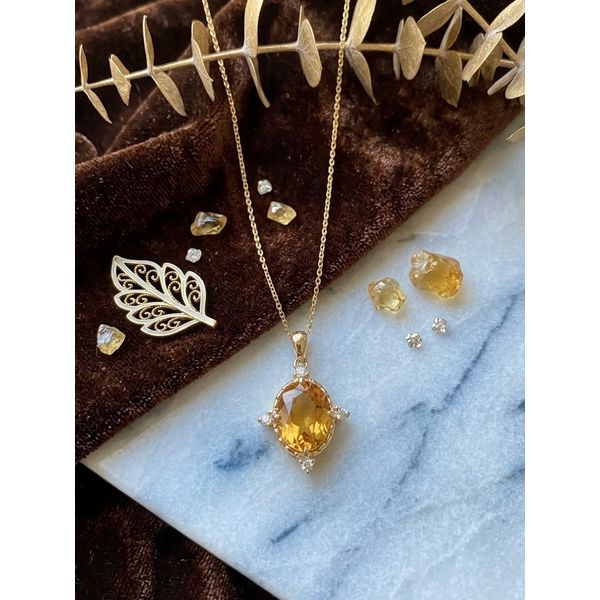 Gemstone Pendant Necklace Adler's Diamonds Saint Louis, MO