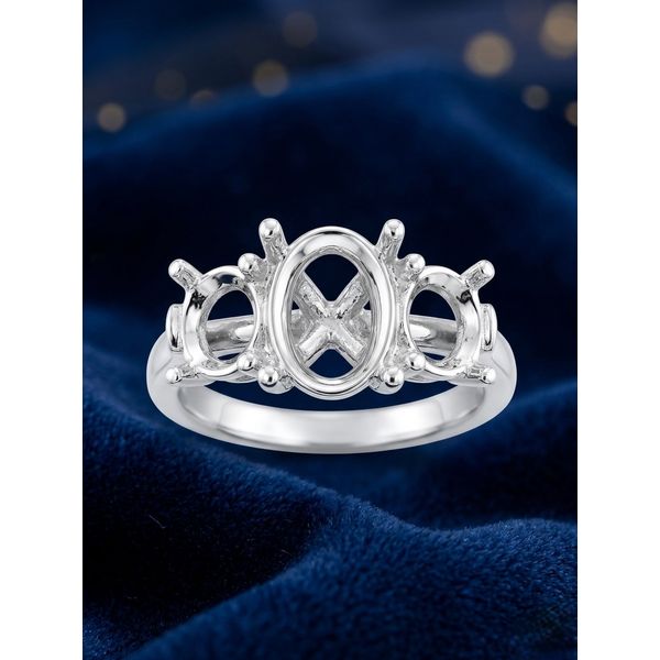 Solitaire Engagement Ring Mounting Adler's Diamonds Saint Louis, MO