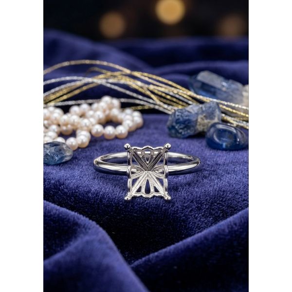 Solitaire Engagement Ring Mounting Adler's Diamonds Saint Louis, MO