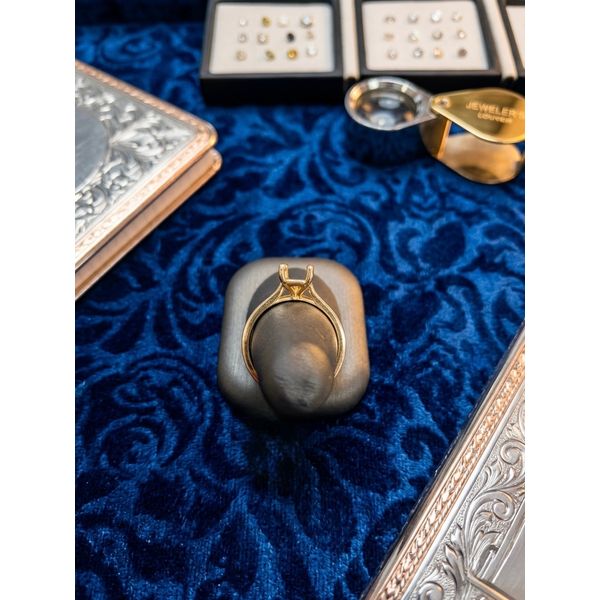 Solitaire Engagement Ring Mounting Image 2 Adler's Diamonds Saint Louis, MO