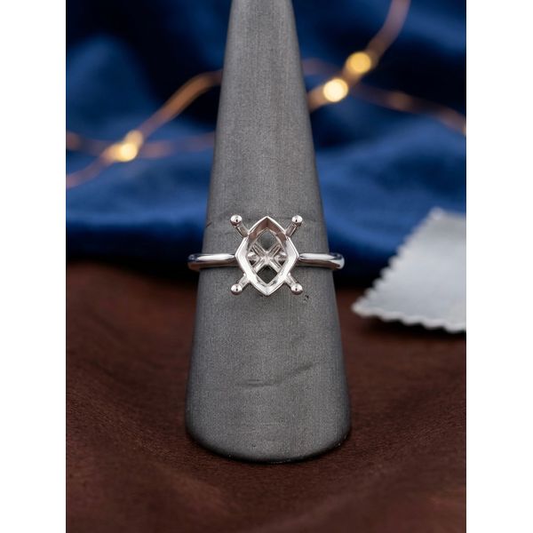 Solitaire Engagement Ring Mounting Adler's Diamonds Saint Louis, MO