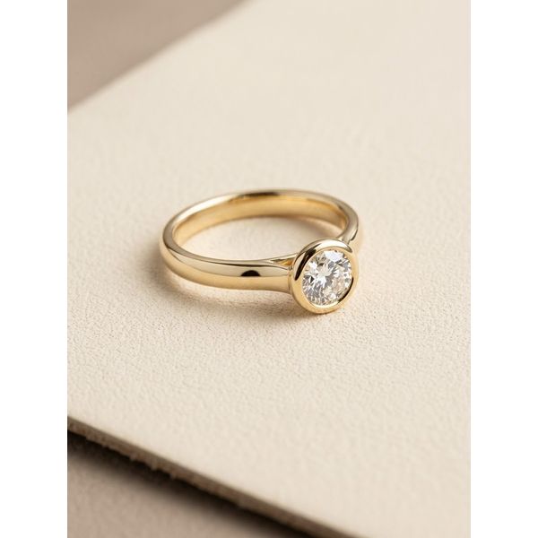 Solitaire Engagement Ring Mounting Adler's Diamonds Saint Louis, MO