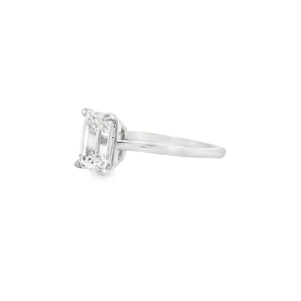 Emerald Cut Diamond Ring Image 2 Aires Jewelers Morris Plains, NJ