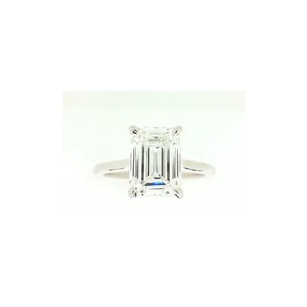 Emerald Cut Diamond Ring Aires Jewelers Morris Plains, NJ