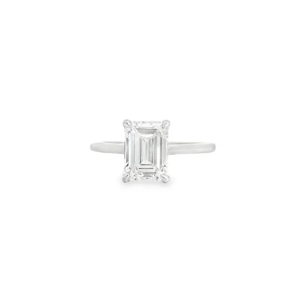Emerald Cut Diamond Ring Aires Jewelers Morris Plains, NJ