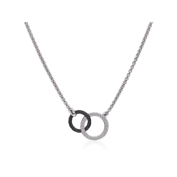 Alor Interlocking Circles Necklace Aires Jewelers Morris Plains, NJ