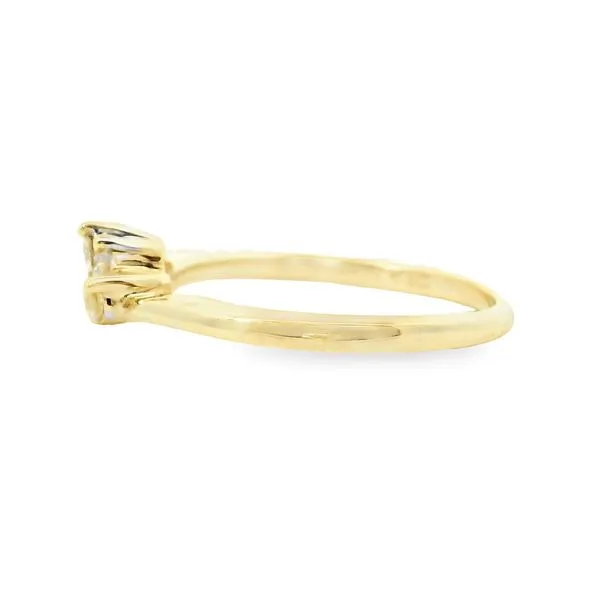 Aires Diamond Contour Wedding Band Image 2 Aires Jewelers Morris Plains, NJ