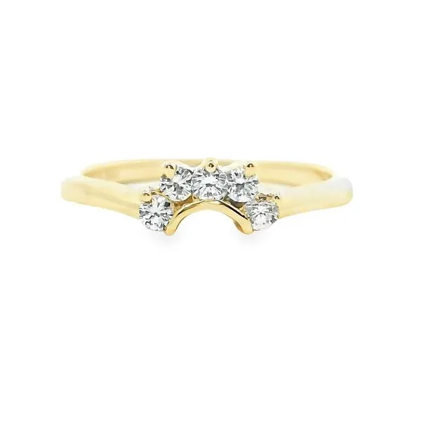 Aires Diamond Contour Wedding Band Aires Jewelers Morris Plains, NJ