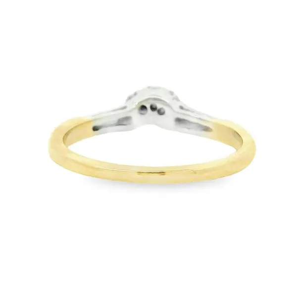 Aires Diamond Contour Wedding Band Image 3 Aires Jewelers Morris Plains, NJ