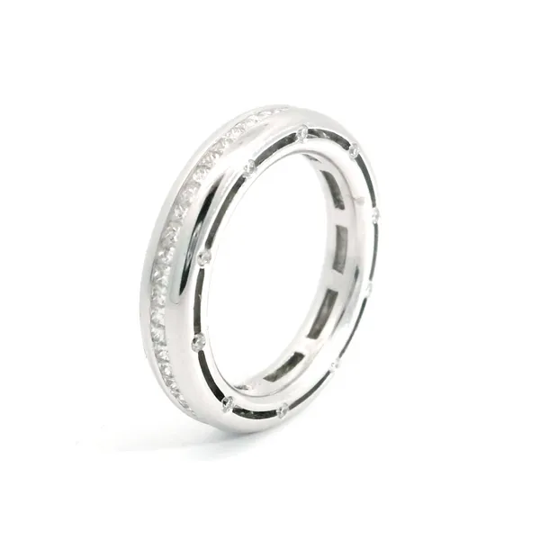 Diamond Women's Wedding Band Image 2 Aires Jewelers Morris Plains, NJ