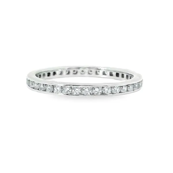 Aires Diamond Eternity Wedding Band Aires Jewelers Morris Plains, NJ