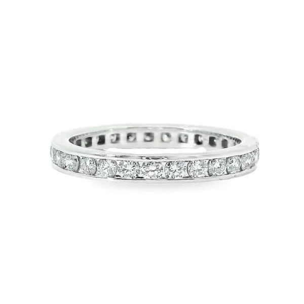 Aires Diamond Eternity Wedding Band Aires Jewelers Morris Plains, NJ