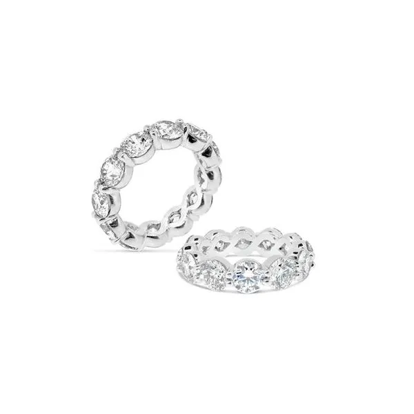 Aires Diamond Eternity Wedding Band Aires Jewelers Morris Plains, NJ