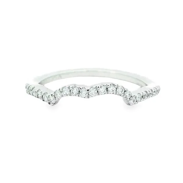 Aires Diamond Contour Wedding Band Aires Jewelers Morris Plains, NJ