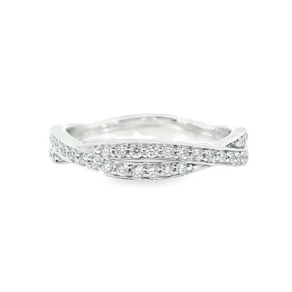 Aires Diamond Eternity Wedding Band Aires Jewelers Morris Plains, NJ