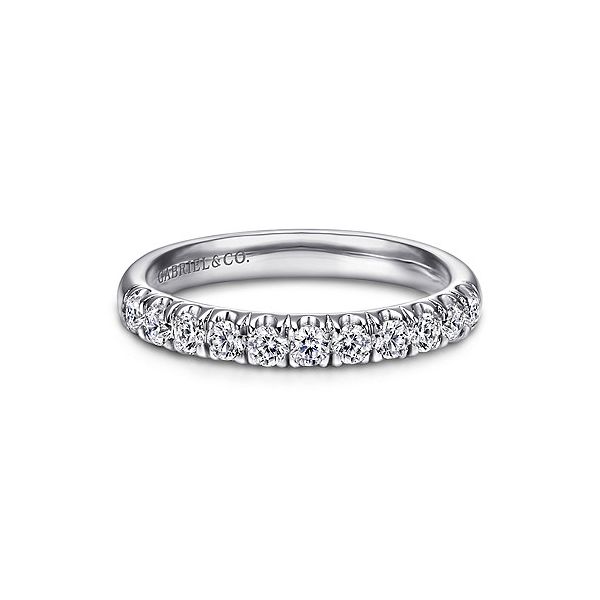 Gabriel & Co Diamond Wedding Band Aires Jewelers Morris Plains, NJ