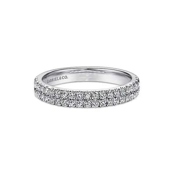Gabriel & Co Diamond Wedding Band Aires Jewelers Morris Plains, NJ