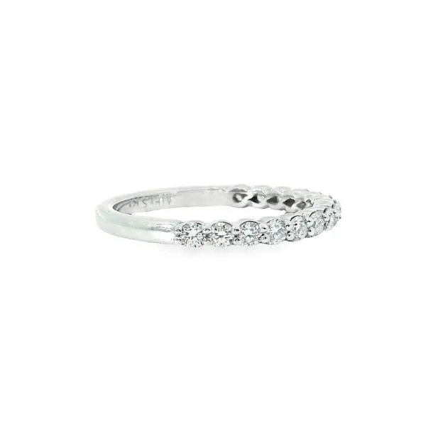Aires Diamond Wedding Band Image 2 Aires Jewelers Morris Plains, NJ