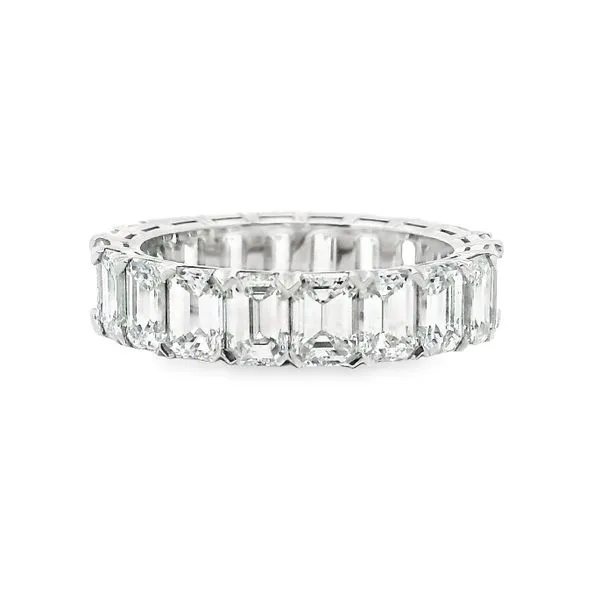 Aires Diamond Eternity Wedding Band Aires Jewelers Morris Plains, NJ
