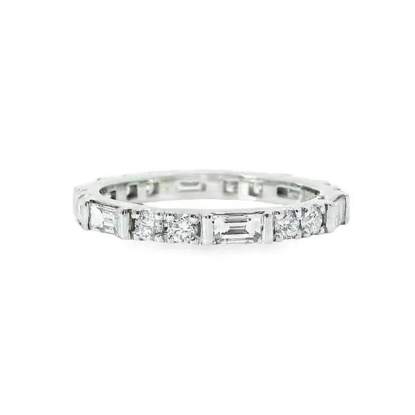 Aires Diamond Eternity Wedding Band Aires Jewelers Morris Plains, NJ