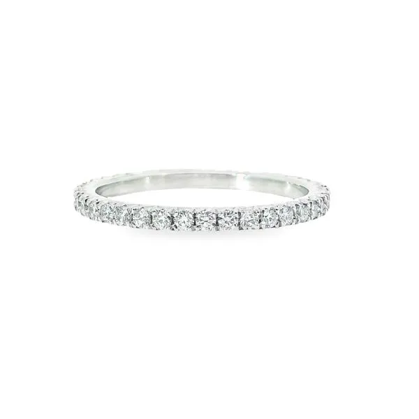 Aires Diamond Eternity Wedding Band Aires Jewelers Morris Plains, NJ