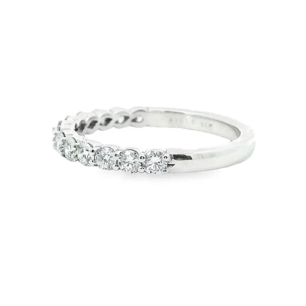 Aires Diamond Wedding Band Image 2 Aires Jewelers Morris Plains, NJ