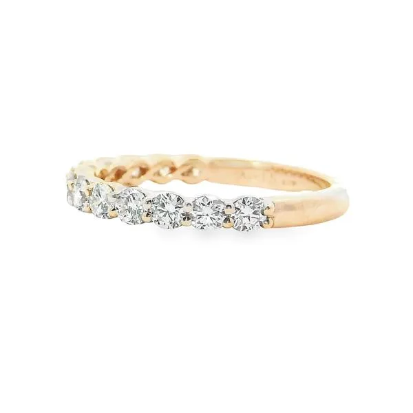 Aires Diamond Wedding Band Image 2 Aires Jewelers Morris Plains, NJ