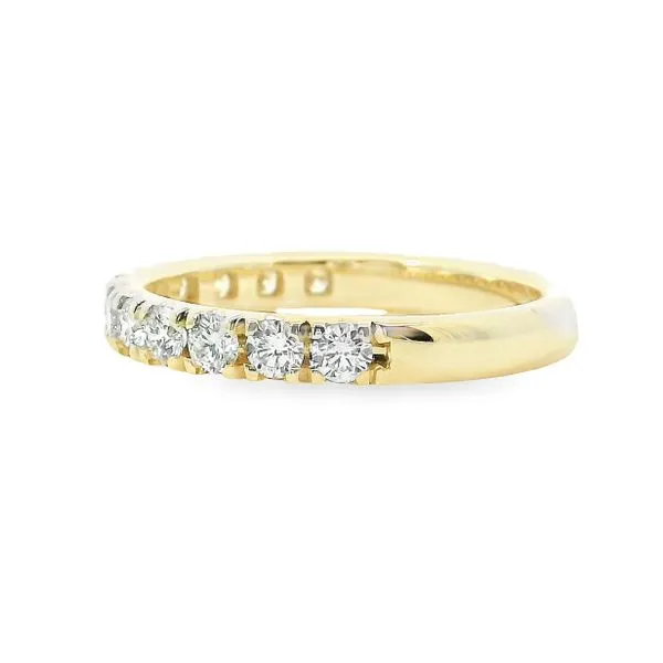 Aires Diamond Wedding Band Image 2 Aires Jewelers Morris Plains, NJ