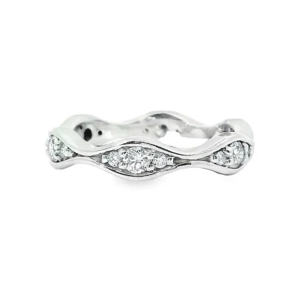 Aires Diamond Wave Band Aires Jewelers Morris Plains, NJ