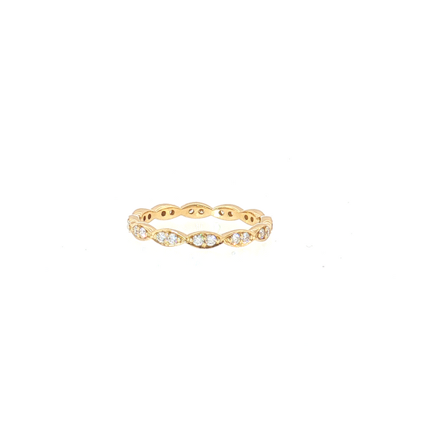 Aires Diamond Eternity Wedding Band Aires Jewelers Morris Plains, NJ