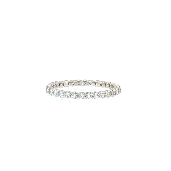 Aires Diamond Eternity Wedding Band Aires Jewelers Morris Plains, NJ